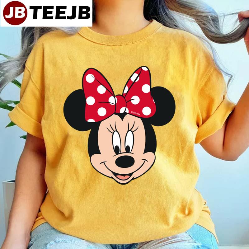 Minnie Mouse Head Unisex T-Shirt