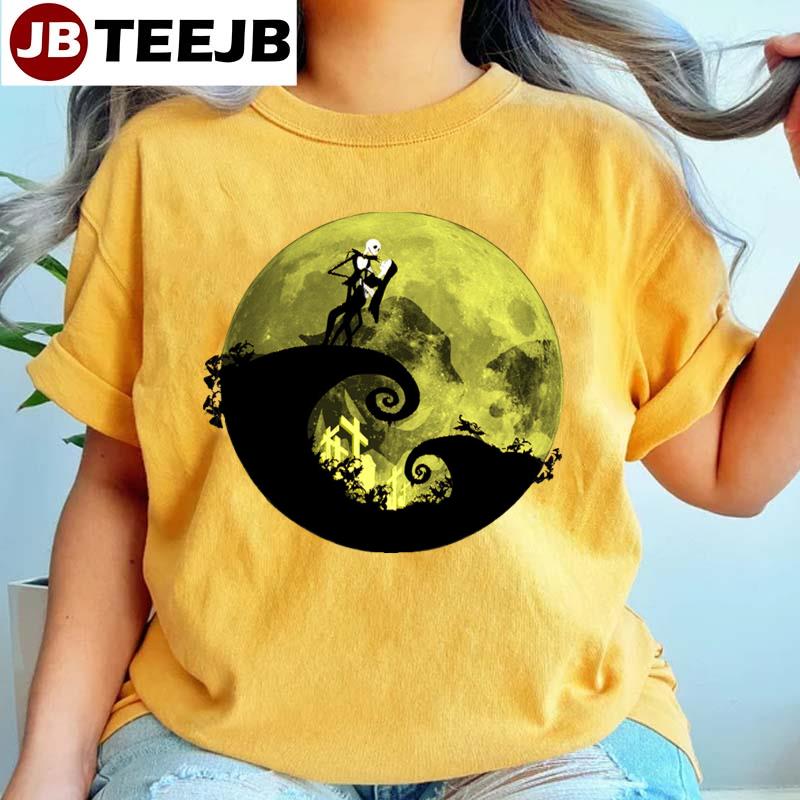 Moon Jack And Sally Love Unisex T-Shirt