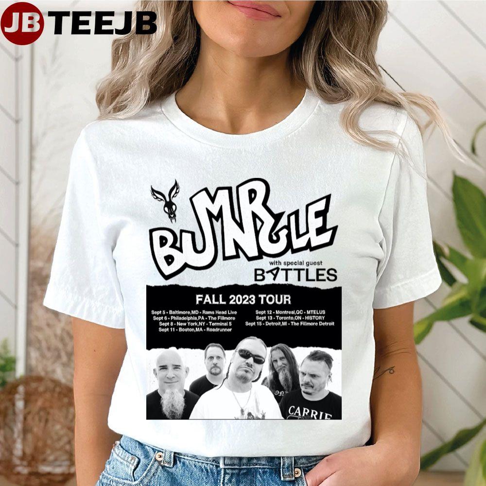 Mr Bungle With Battles Fall 2023 Tour Unisex T-Shirt