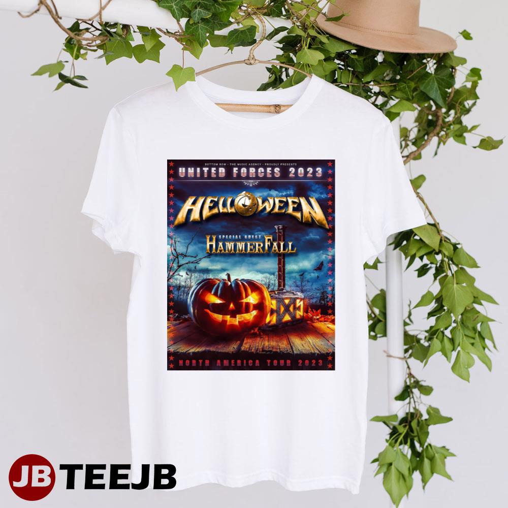 North America United Forces 2023 Helloween Hammerfall Unisex T-Shirt