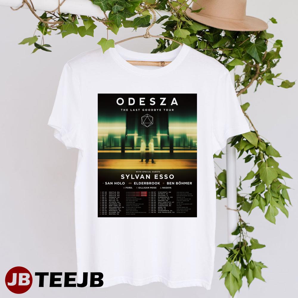 Odesza The Last Goodbye Tour Dates 2023 Unisex T-Shirt