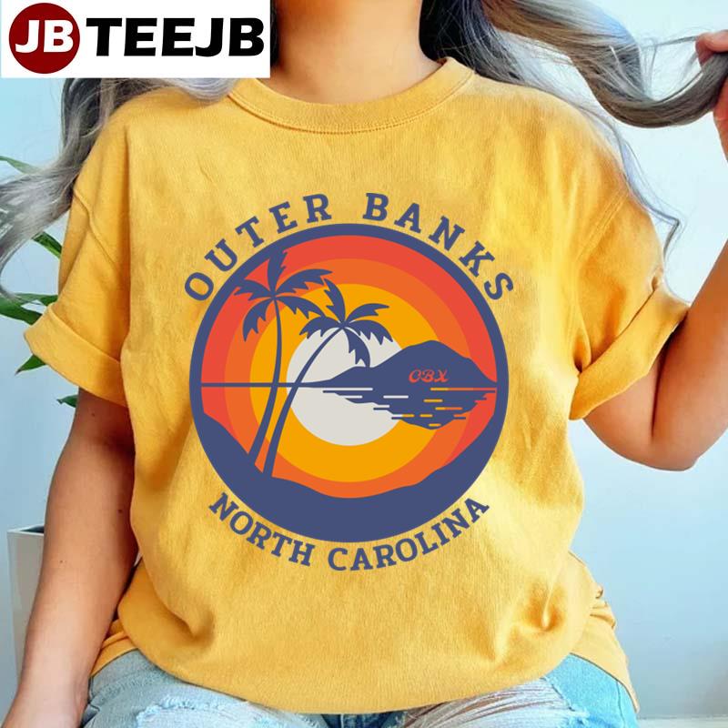 Outer Banks North Carolina Beach Vibes Unisex T-Shirt