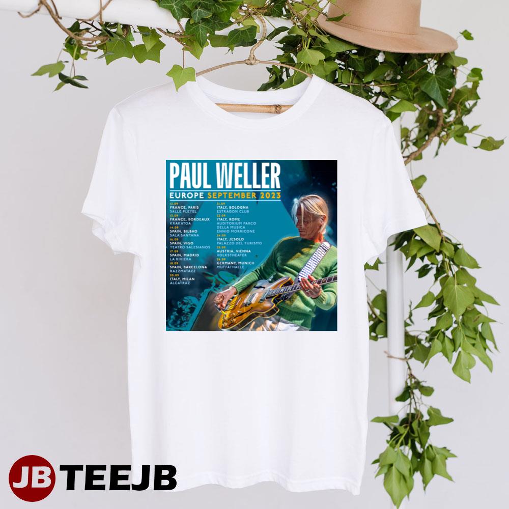 Paul Weller Europe September 2023 Unisex T-Shirt