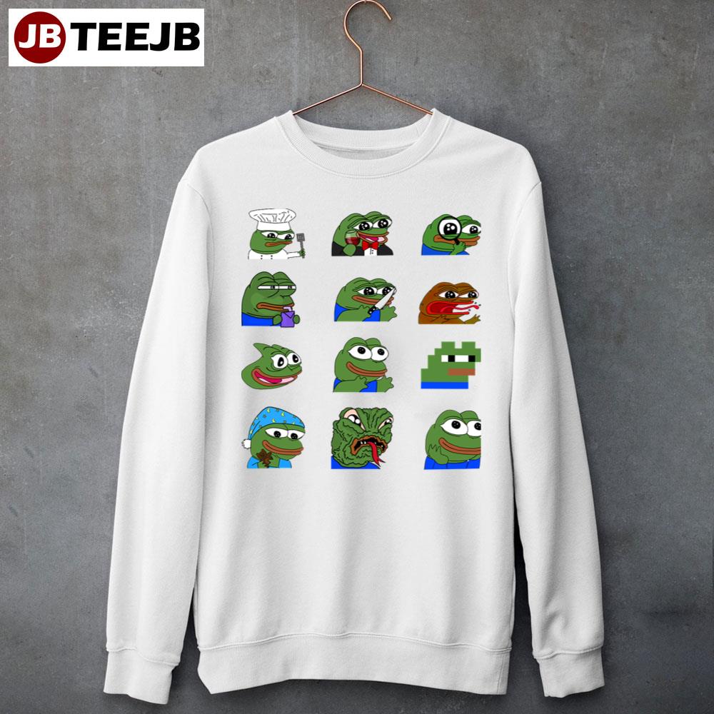 Pepe Peepo Variety Set (12 Pepes Edition) Unisex T-Shirt