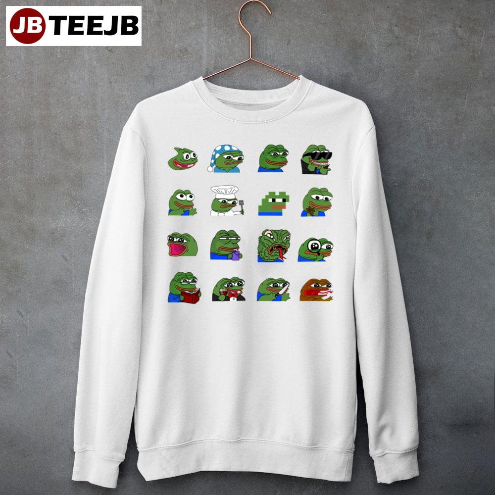 Pepe Peepo Variety Set (16 Pepes Edition) Unisex T-Shirt