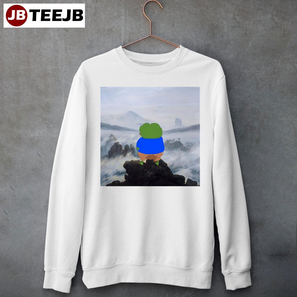 Pepe Staring Into The Clouds Unisex T-Shirt