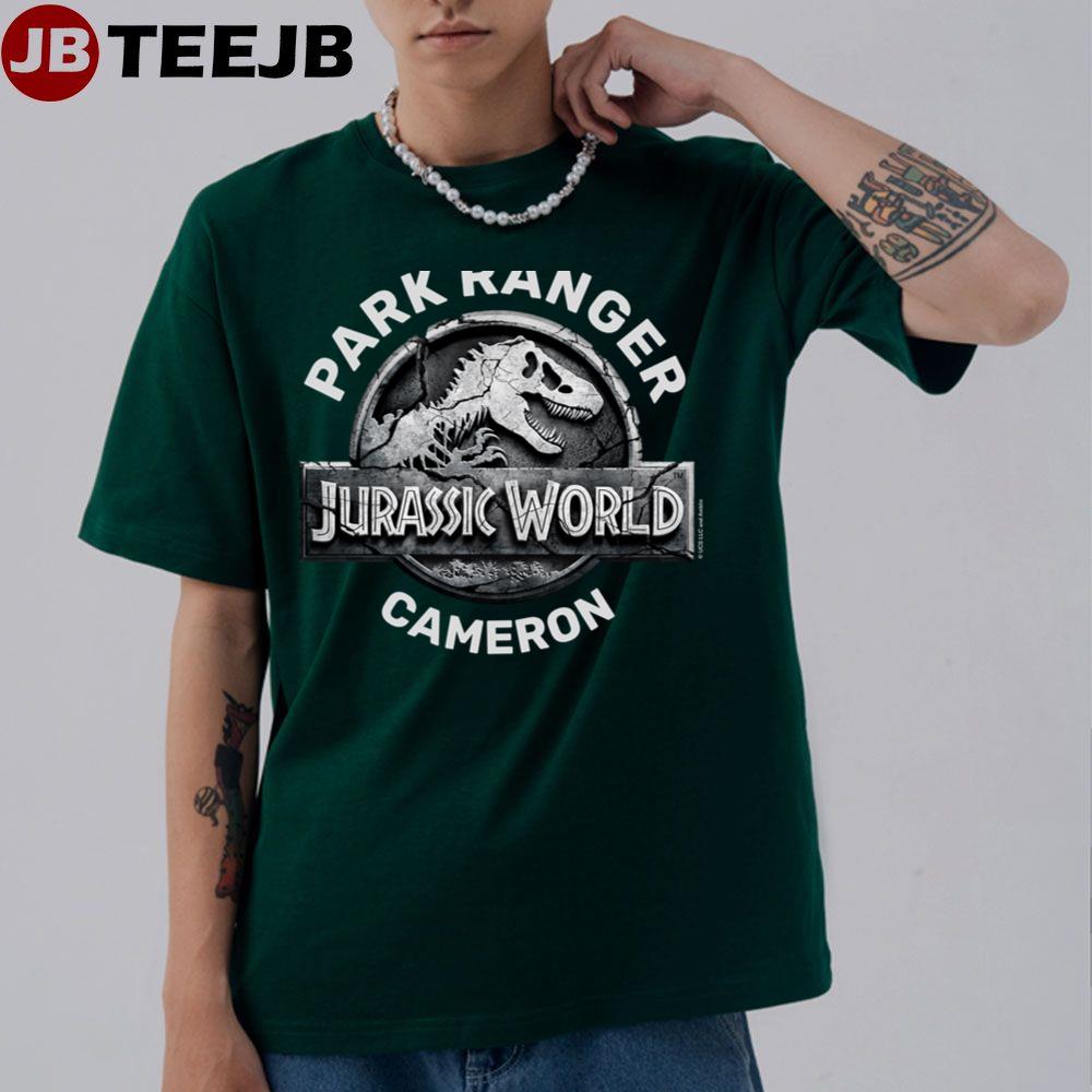 Personalized Jurassic World Park Ranger Unisex T-Shirt