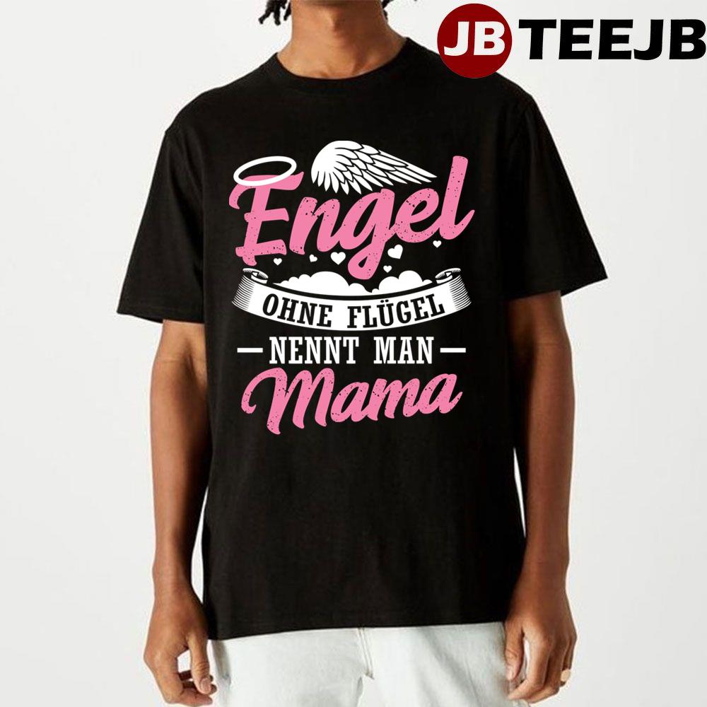 Pink Art Mama Engel Unisex T-Shirt