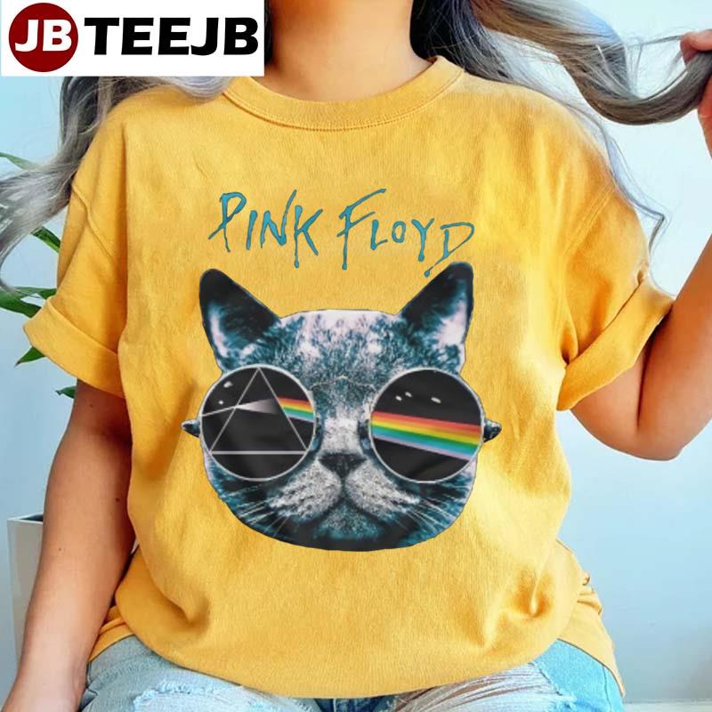 Pink Floyd Cat Unisex T-Shirt