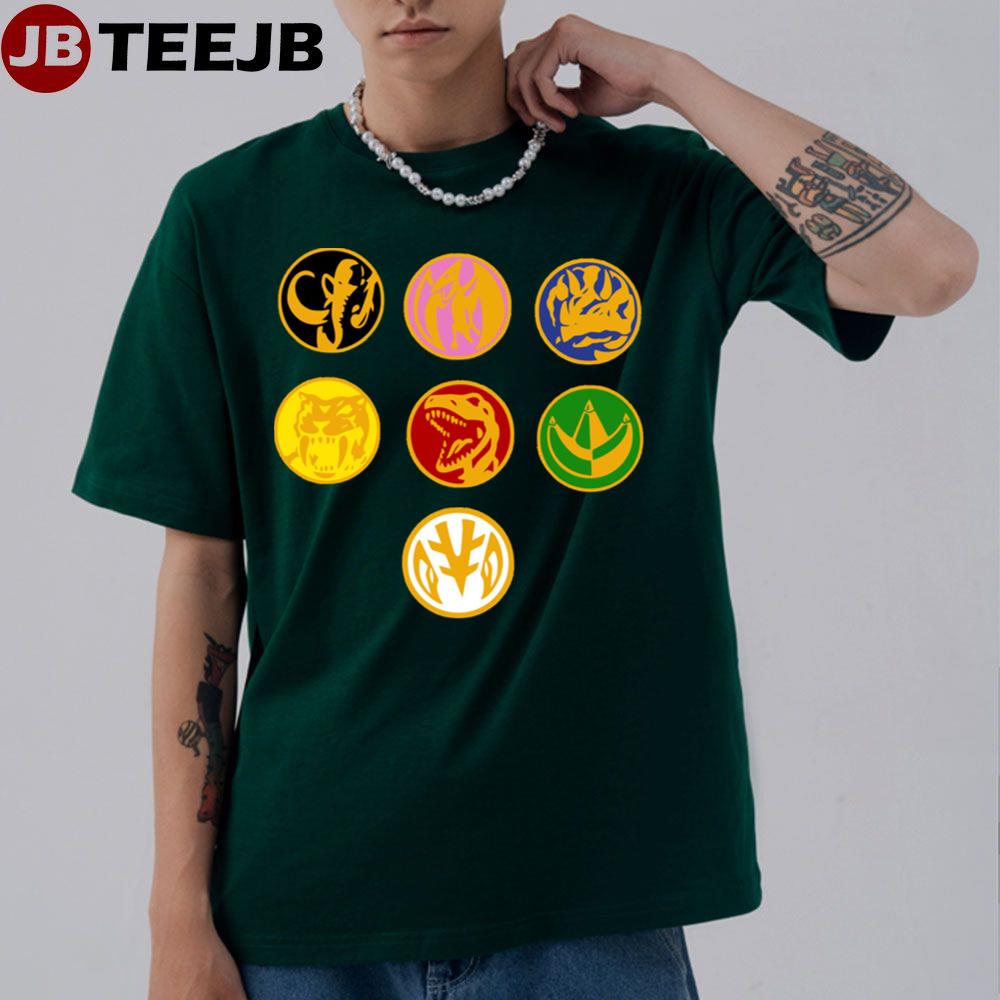 Power Ranger Coins Unisex T-Shirt