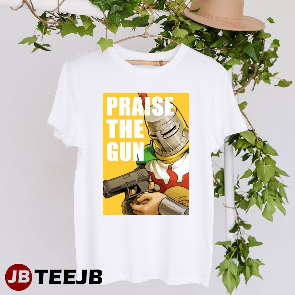 Praise The Gun Dark Souls Unisex T-Shirt