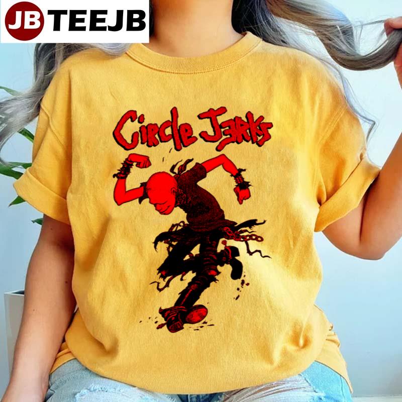 Red Art Circle Jerks Unisex T-Shirt