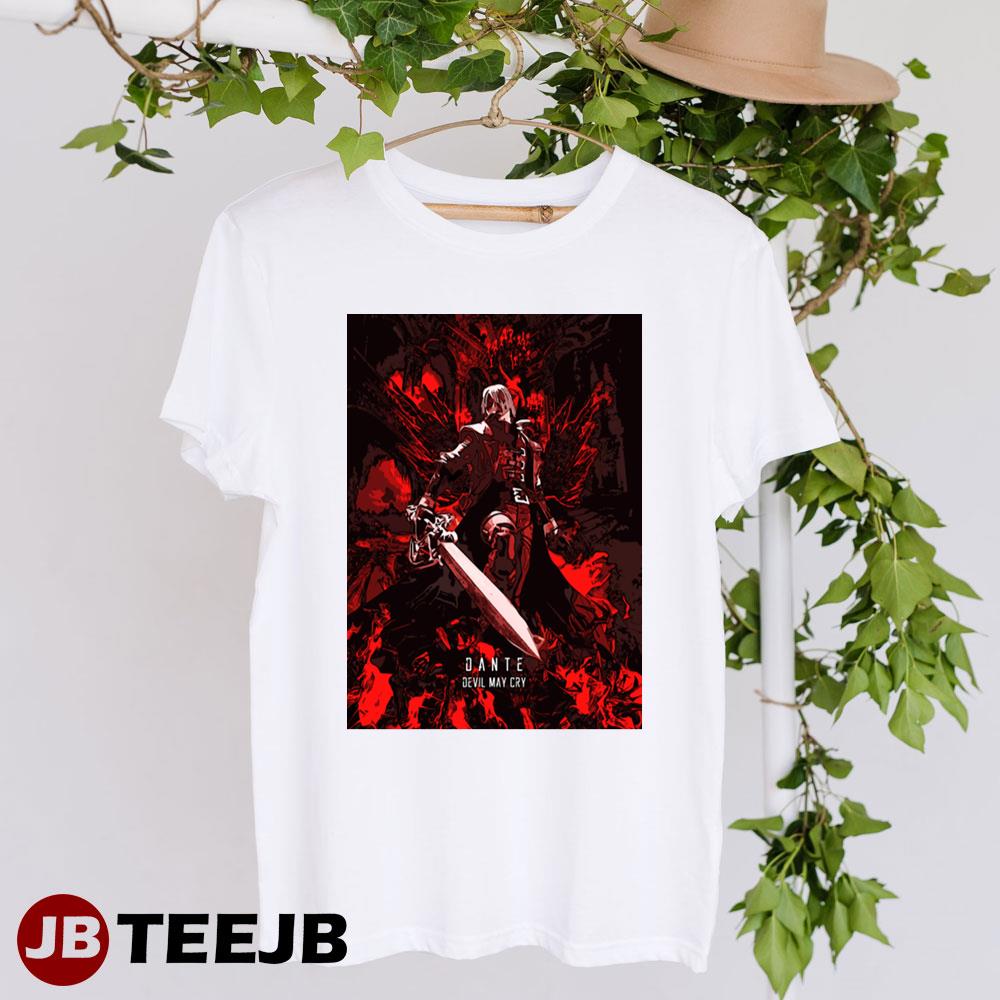 Red Art Dante Devil May Cry Unisex T-Shirt