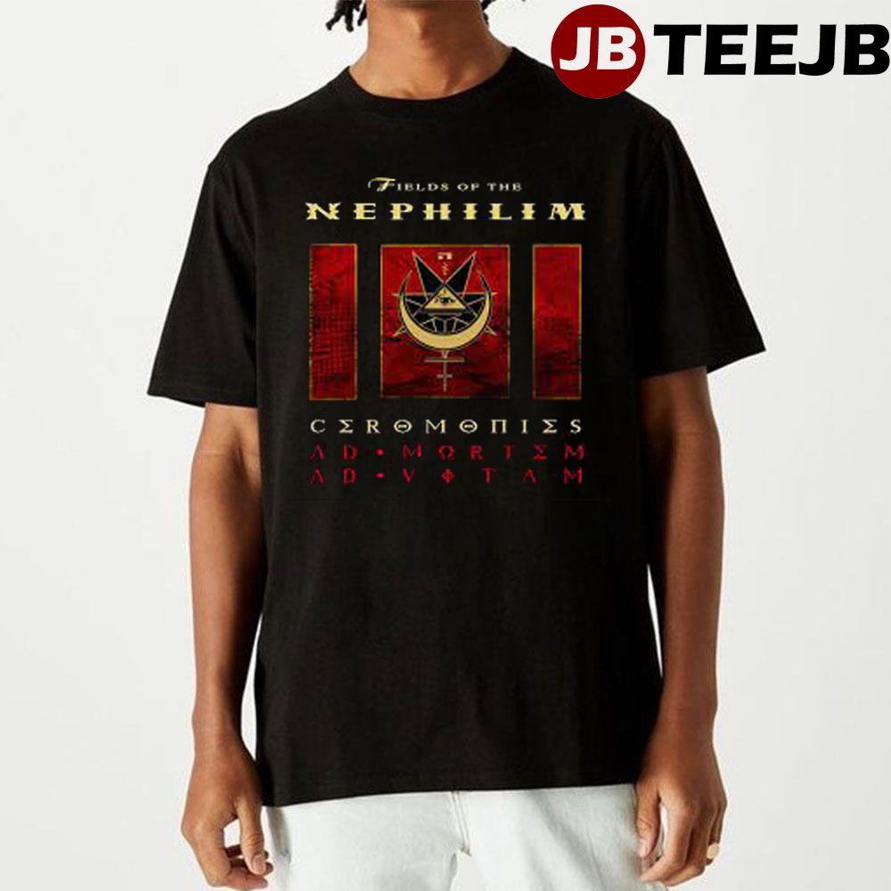 Red Art Fields Of The Nephilim Unisex T-Shirt