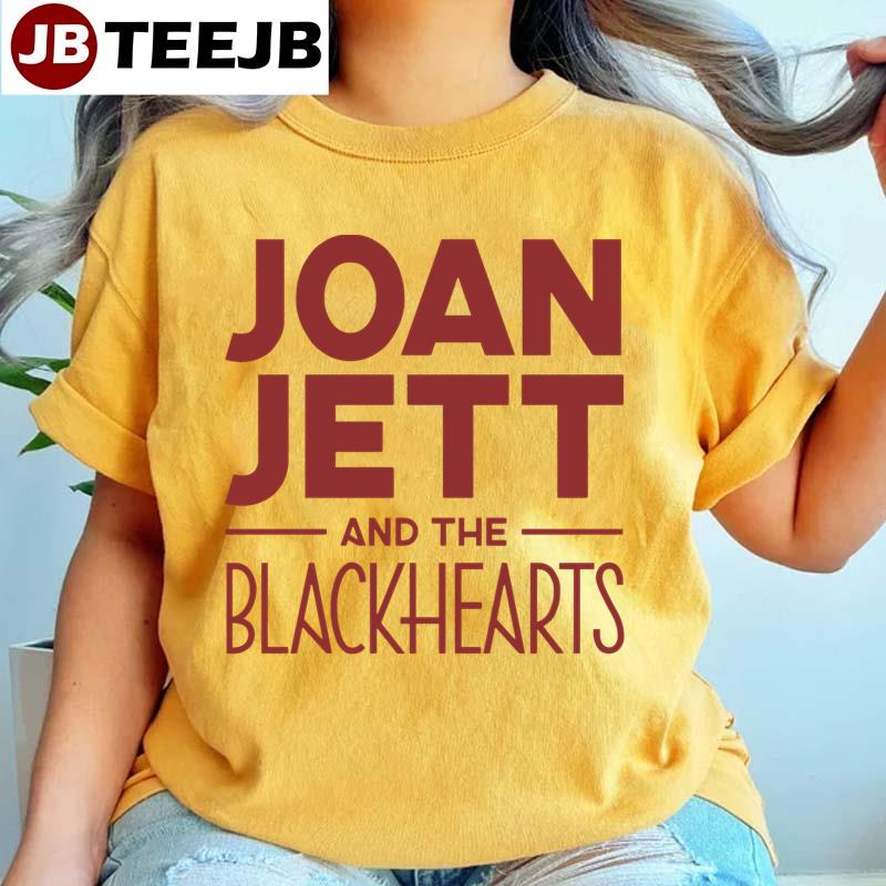 Red Art Joan Jett And The Blackhearts Unisex T-Shirt