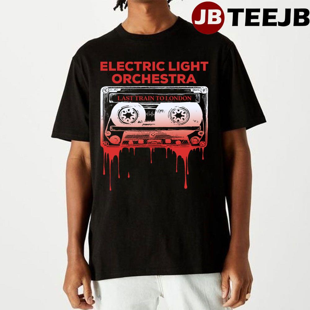 Red Art Last Train To London Electric Light Orchestra Unisex T-Shirt