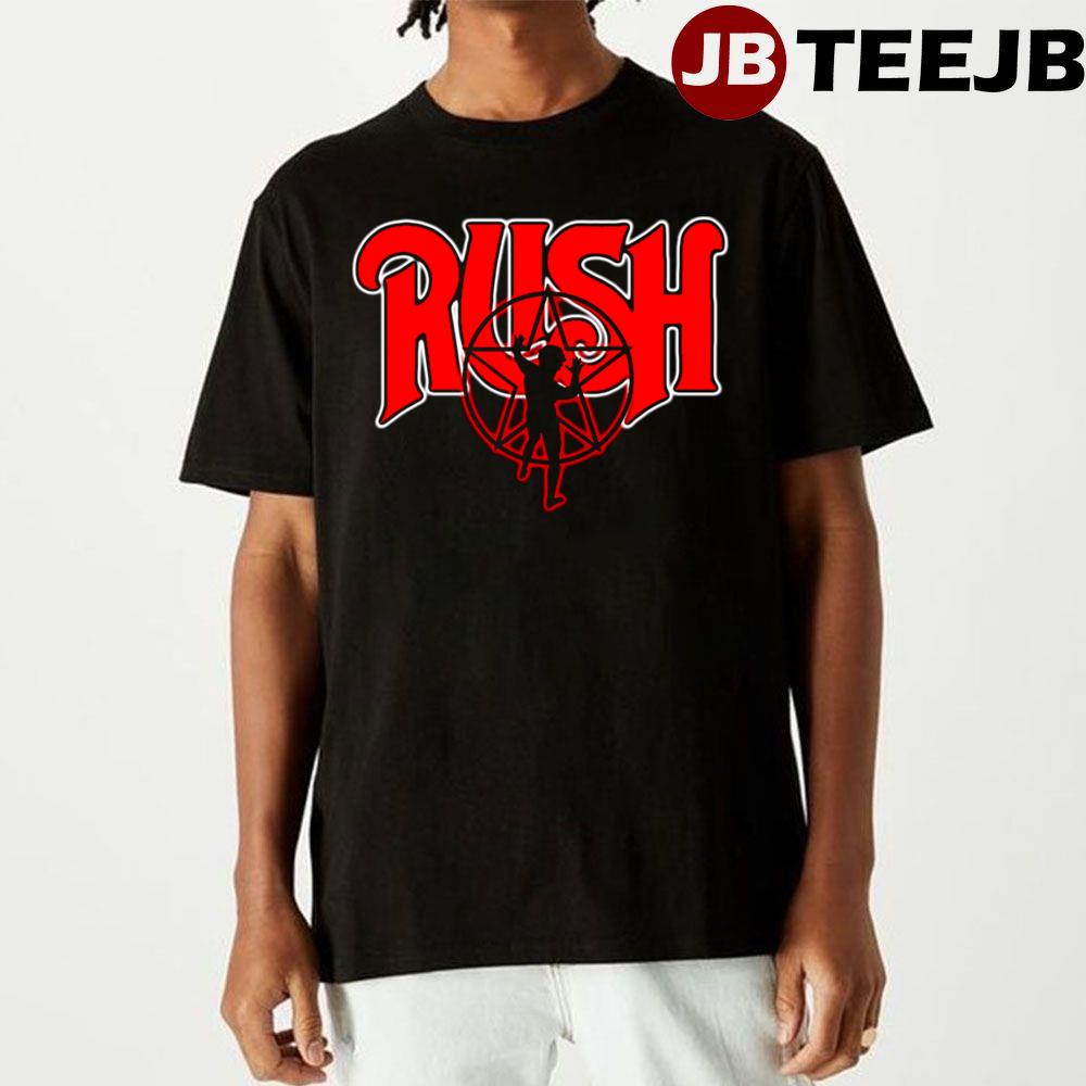 Red Art Rush Band Unisex T-Shirt