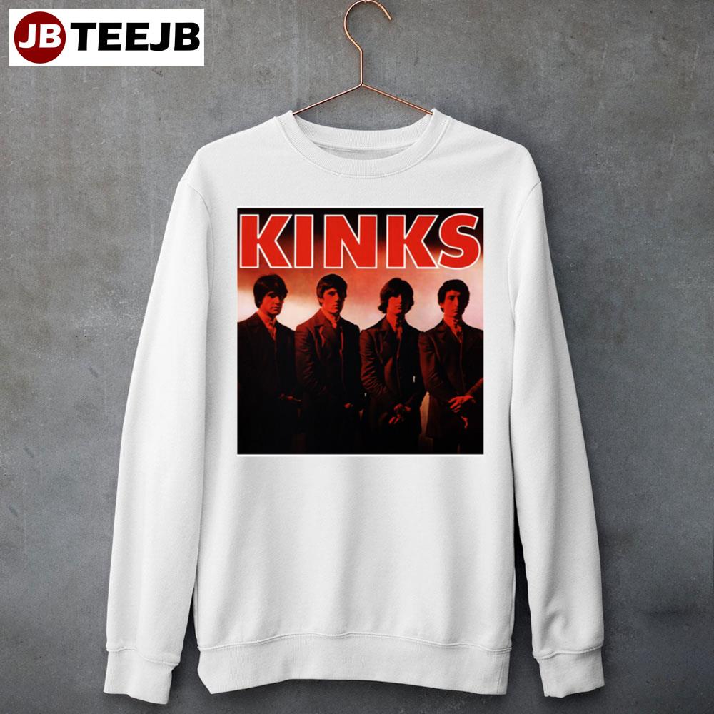 Red Art The Kinks Band Unisex Sweatshirt