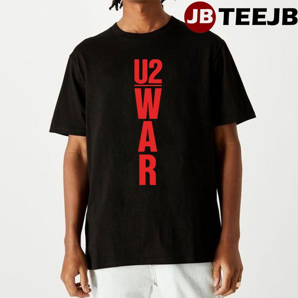 Red Art U2 War Logo Unisex T-Shirt