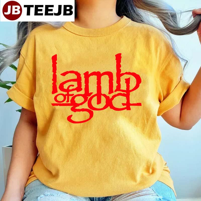 Red Logo Lamb Of God Unisex T-Shirt