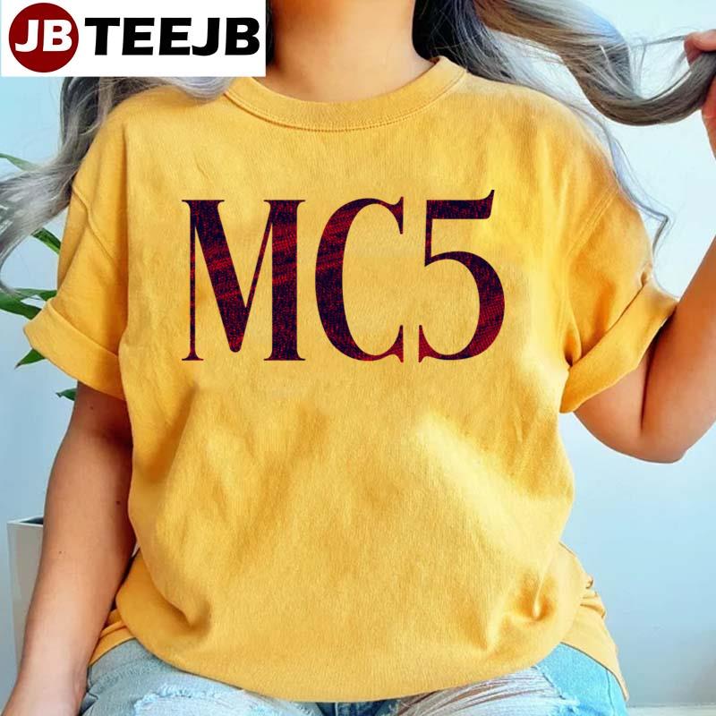 Red Simple Typography Mc5 Unisex T-Shirt