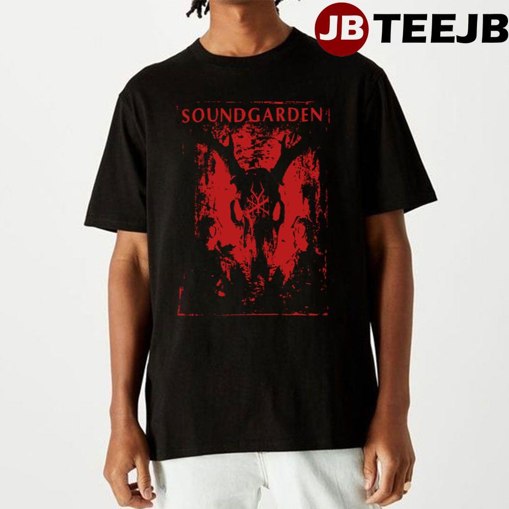 Red Sound Garden Unisex T-Shirt