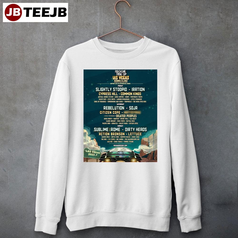 Reggae Rise Up Announces 2023 Las Vegas Lineup Unisex T-Shirt