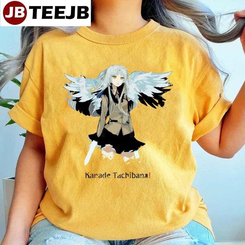 Retro Art Angle Karade Tachibana Angel Beats Unisex T-Shirt