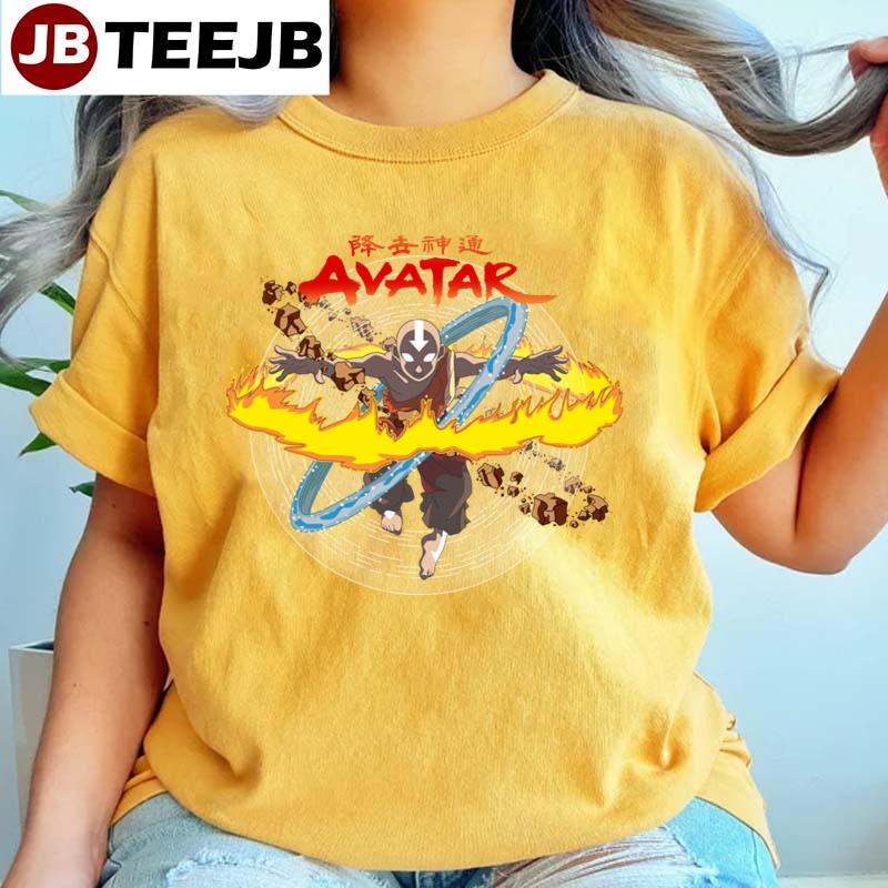 Retro Art Avatar Last Airbender Unisex T-Shirt