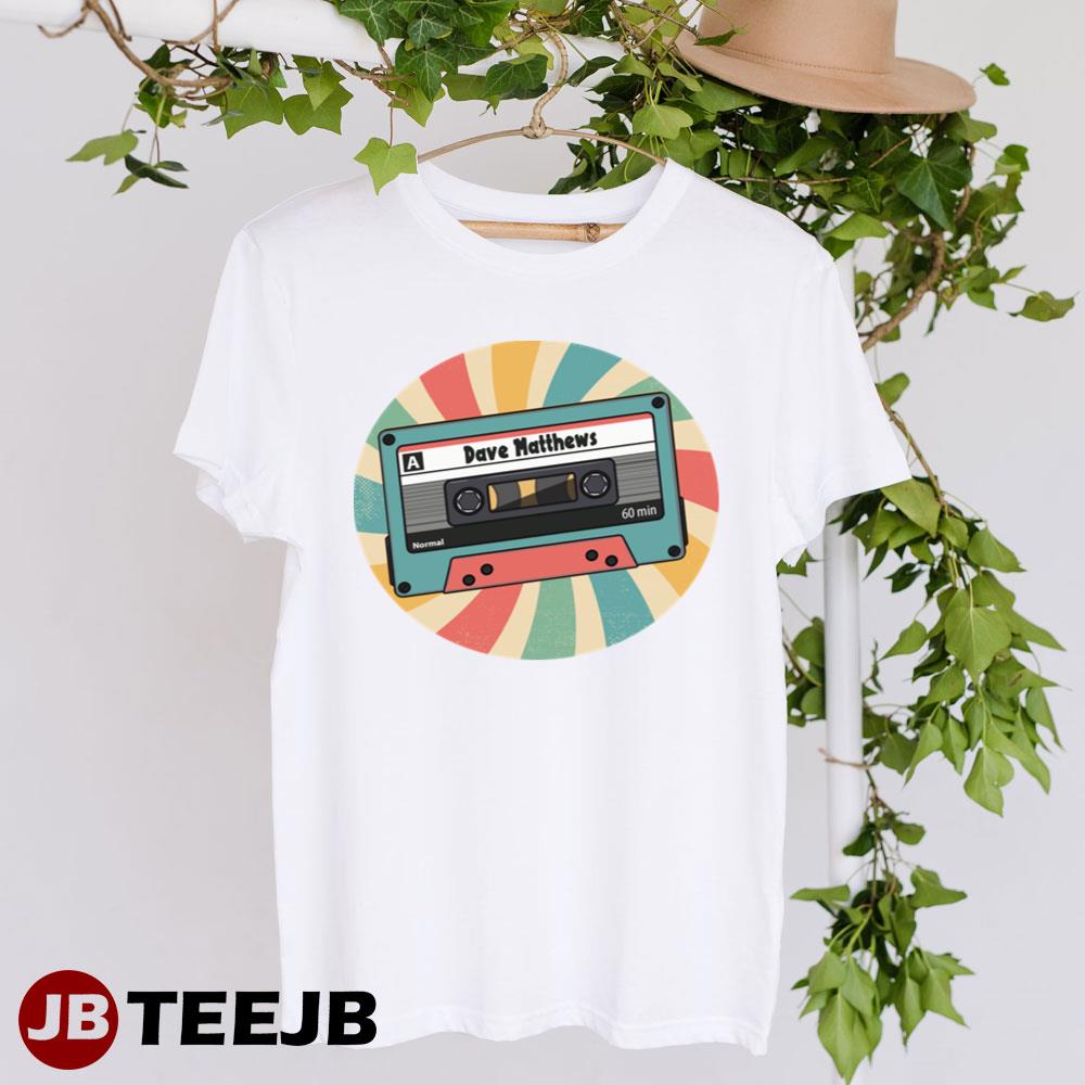 Retro Art Cassette Dave Matthews Unisex T-Shirt