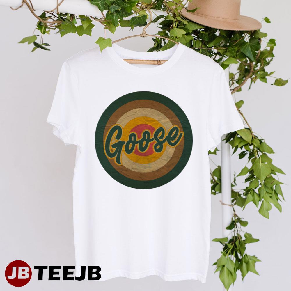 Retro Art Circle Goose Band Unisex T-Shirt