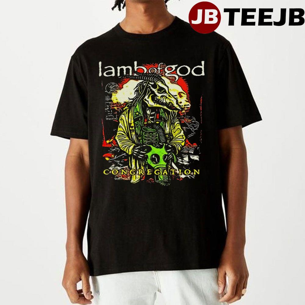 Retro Art Congregation Lamb Of God Unisex T-Shirt