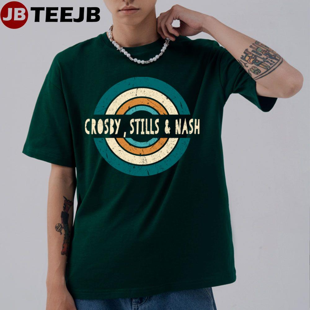 Retro Art Crosby Stulls Nash Vintage 80’s Circle Unisex T-Shirt