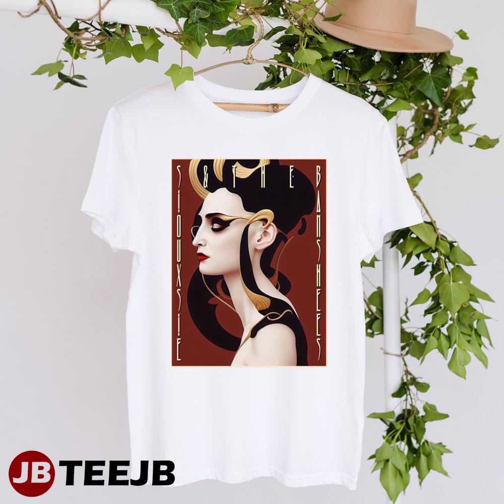 Retro Art Deco Siouxsie And The Banshees Unisex T-Shirt