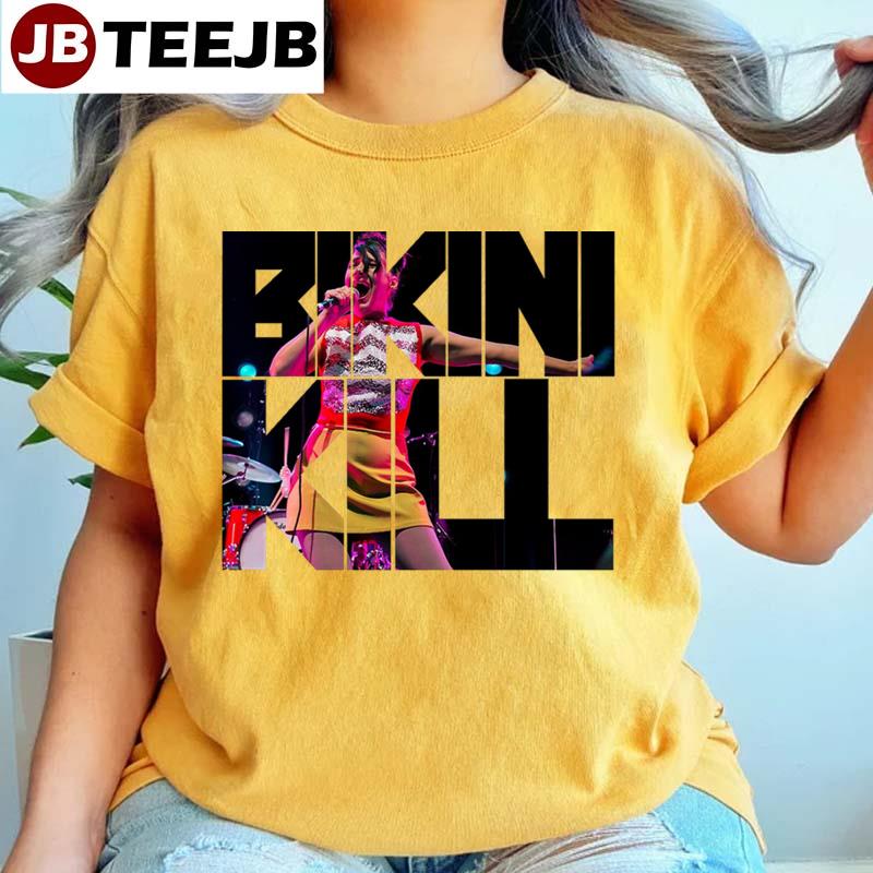 Retro Art Girl Song Bikini Kill Unisex T-Shirt