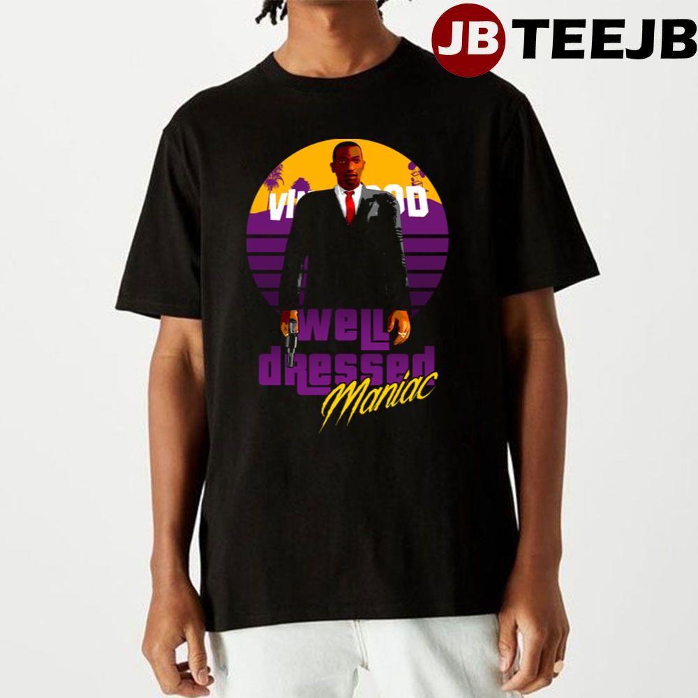 Retro Art Gta Well Dressed Maniac Unisex T-Shirt