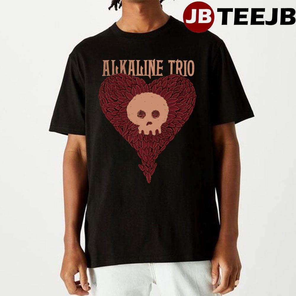 Retro Art Heart Exclusive Alkaline Trio Unisex T-Shirt