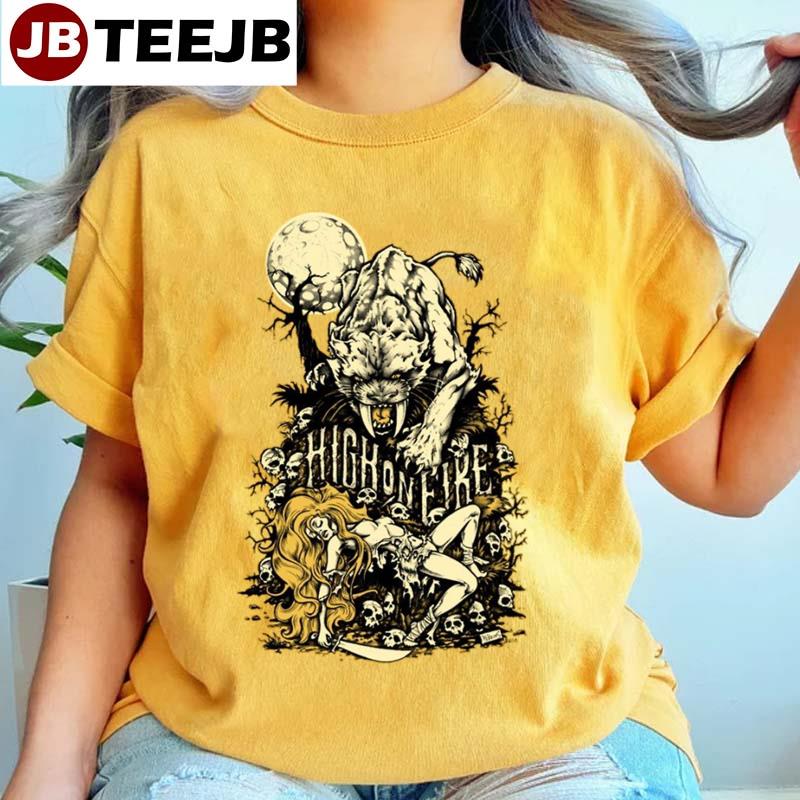 Retro Art Iblis High On Fire Unisex T-Shirt