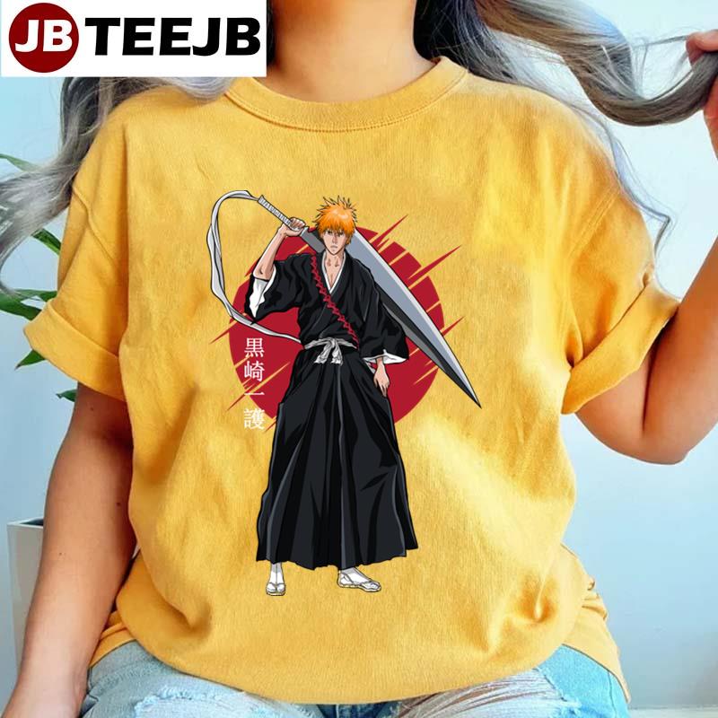 Retro Art Ichigo Bleach Anime Unisex T-Shirt