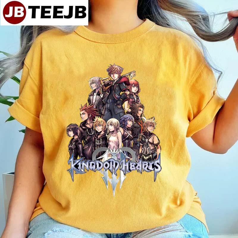 Retro Art Kingdom Hearts Anime Unisex T-Shirt