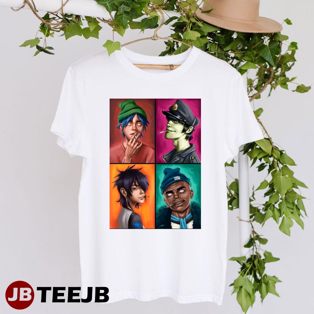 Retro Art Member Gorillaz Unisex T-Shirt