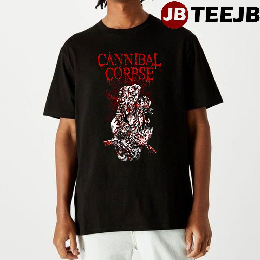 Retro Art Stabbing Hands Cannibal Corpse Unisex T-Shirt