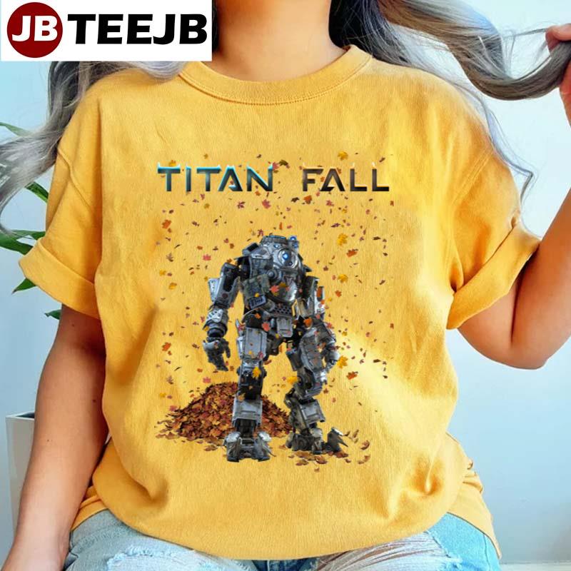 Retro Art Titan Fall Parody Titanfall Unisex T-Shirt