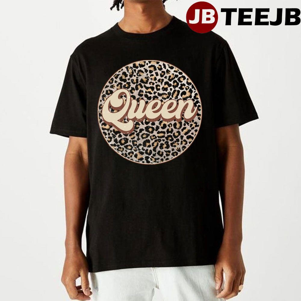 Retro Queen Flowers Unisex T-Shirt