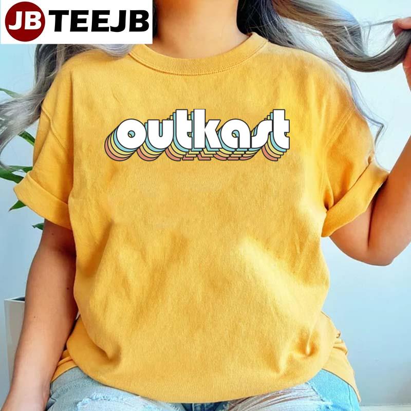 Retro Rainbow Outkast Unisex T-Shirt