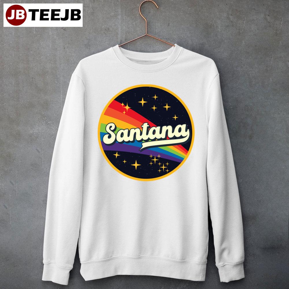 Retro Santana Rainbow Unisex T-Shirt