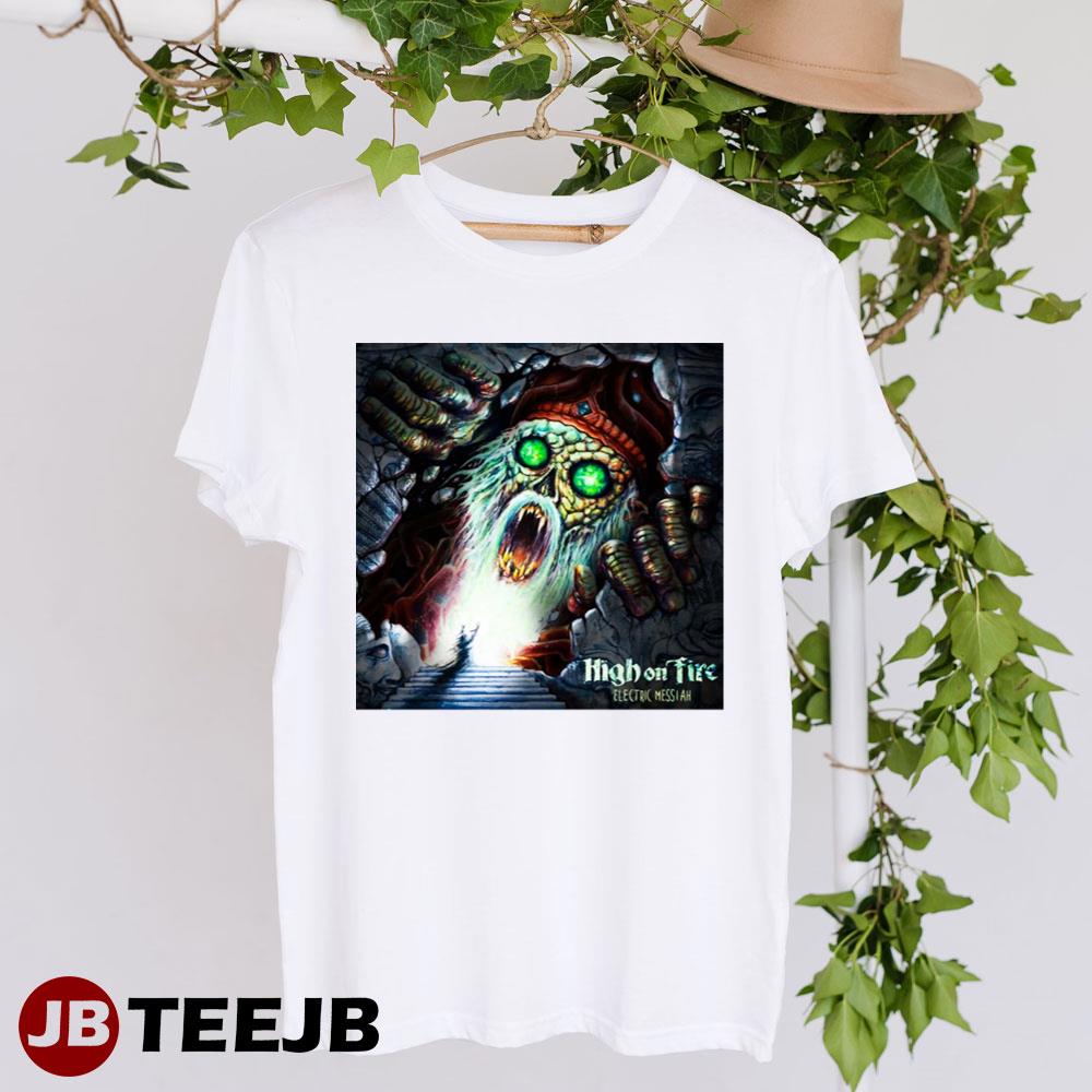 Retro Style Electric Messiah High On Fire Unisex T-Shirt