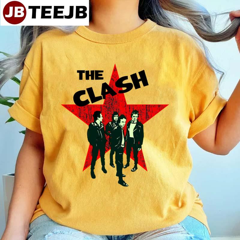 Retro Style Member The Clash Unisex T-Shirt