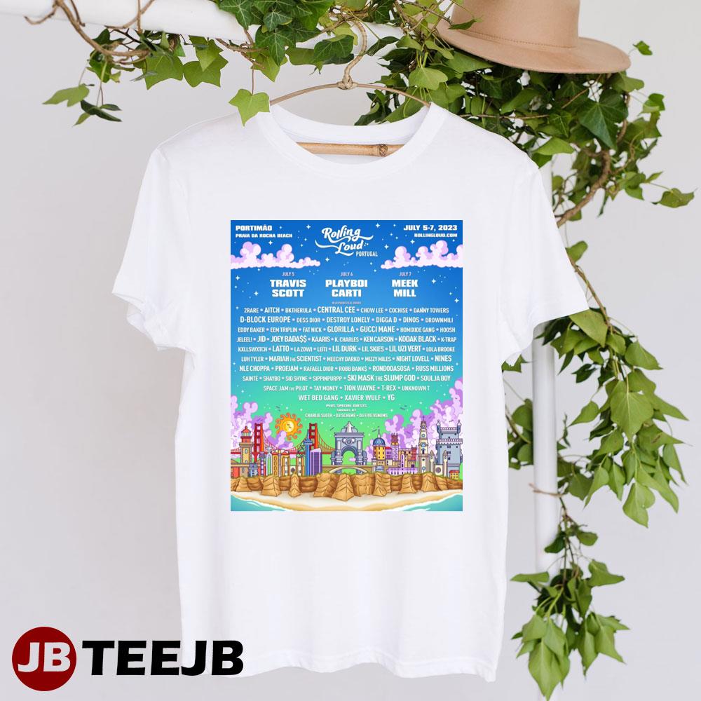 Rolling Loud Portugal July 2023 Unisex T-Shirt