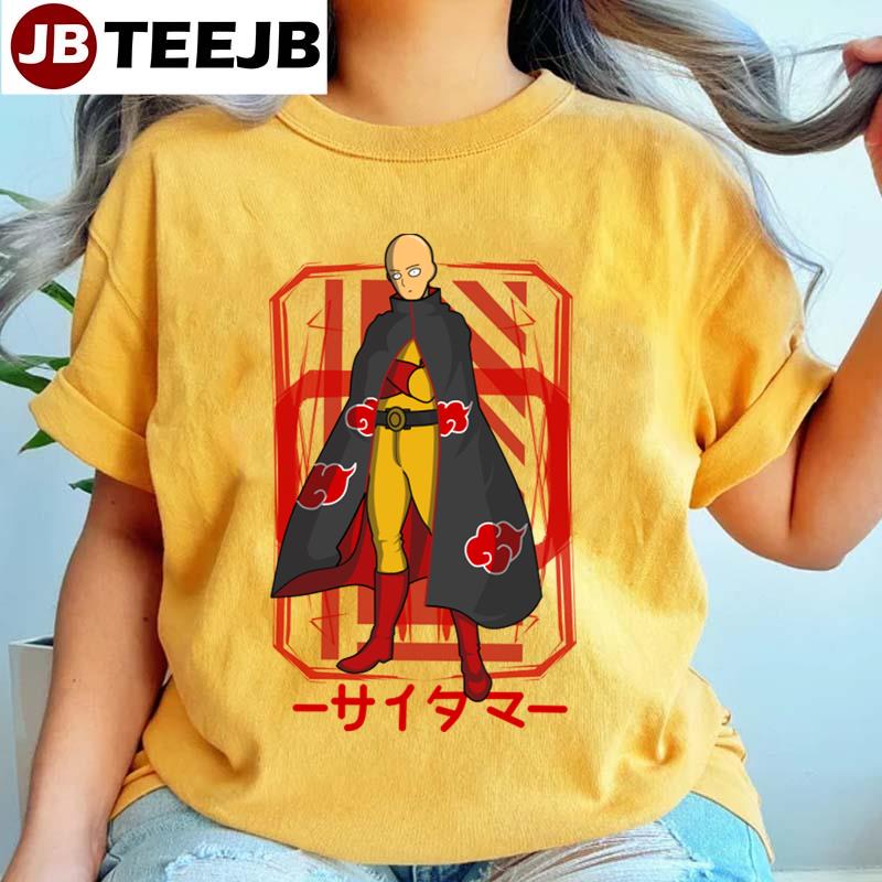 Saitama Full Akatsuki Anime One-Punch Man Unisex T-Shirt